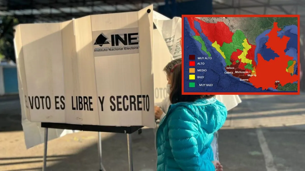 Elecciones 2024 en Puebla: en riesgo medio de violencia