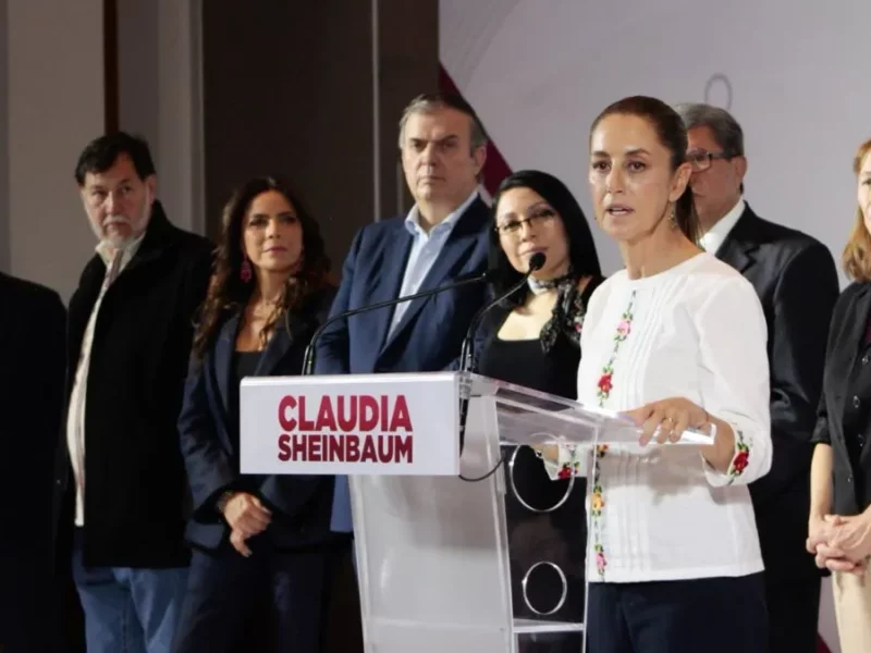 Olivia Salomón en equipo de campaña de Claudia Sheinbaum