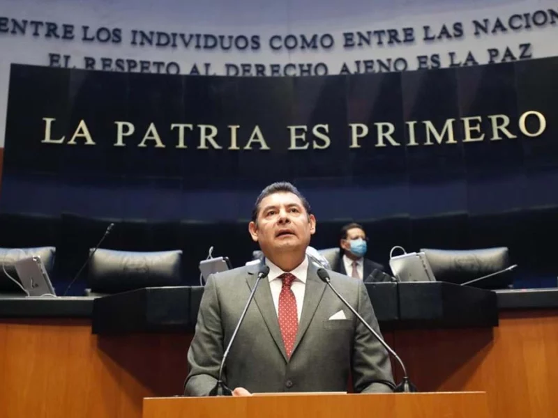 Se despide Armenta del Senado: voceras de Eduardo Rivera lo elogian