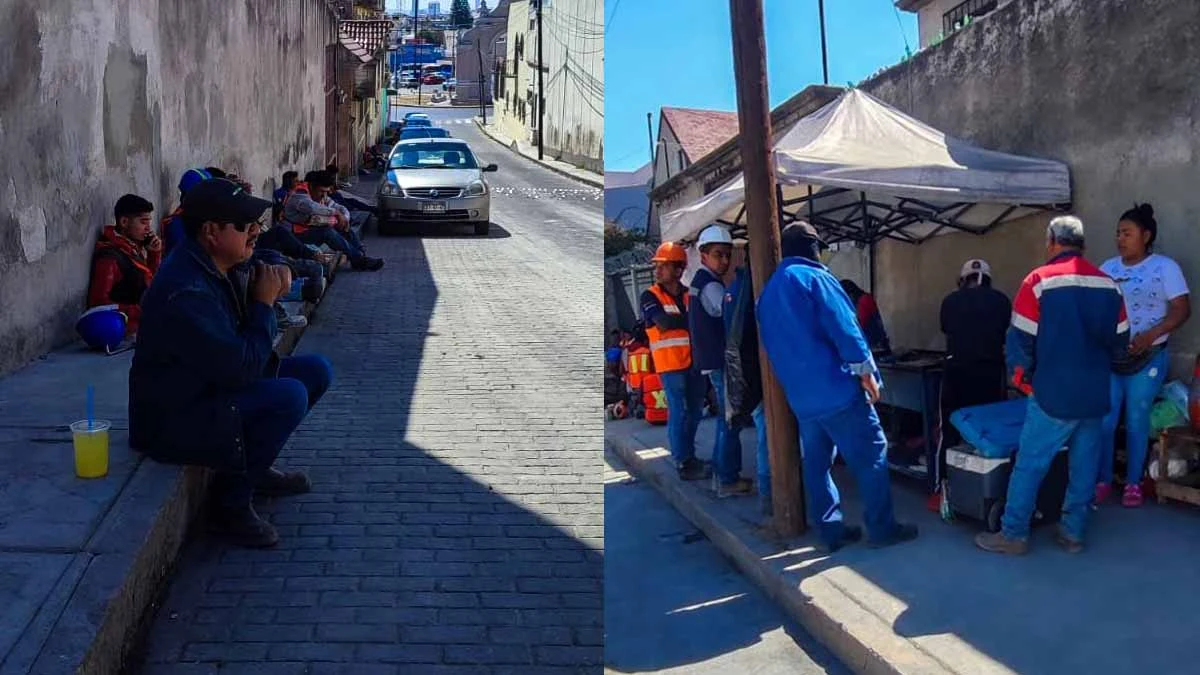 FOTOS: ambulantes se adueñan de calles en nueva sede del Congreso