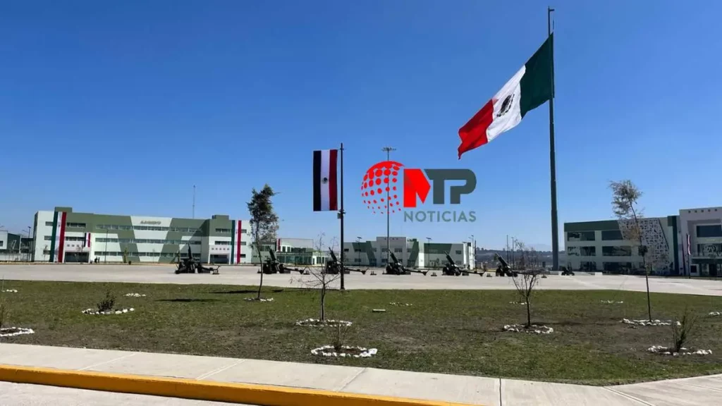 Instalaciones de la Industria Militar en Puebla.