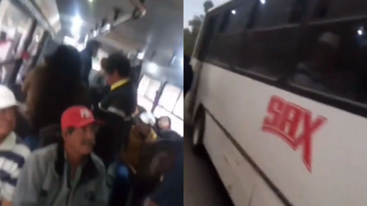 Pánico en la ruta Puebla-Xalmimilulco: hombres armados asaltan a pasajeros (VIDEO)