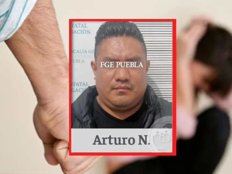 Detienen a Arturo por violar a compañera de trabajo en Puebla