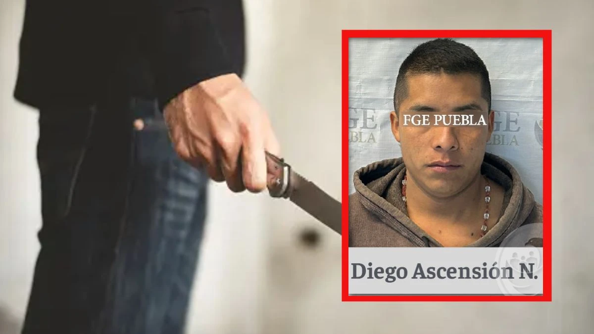 Diego acuchilló a su hermano en Puebla, su mamá lo detuvo y ya fue vinculado