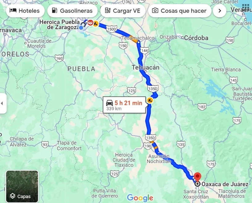 ¿Quieres llegar a Puerto Escondido en nueva autopista desde Puebla?, te harás este tiempo