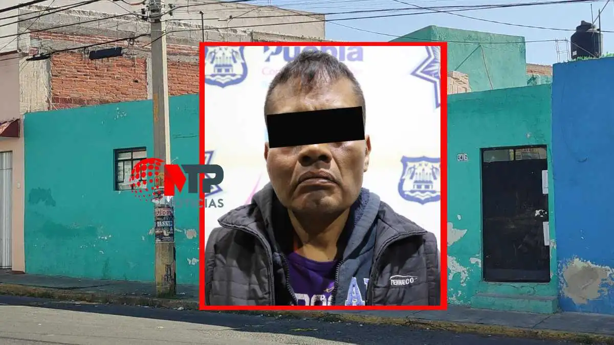 Feminicidio en Puebla: estrangula a su esposa en la Zaragoza, policías lo detienen