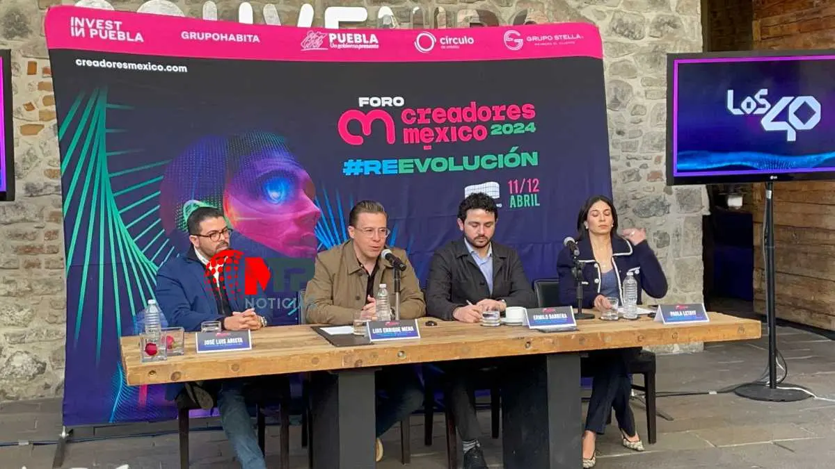 Foro 'Creadores México' Reevolución en Puebla: será en estas fechas y esto cuesta