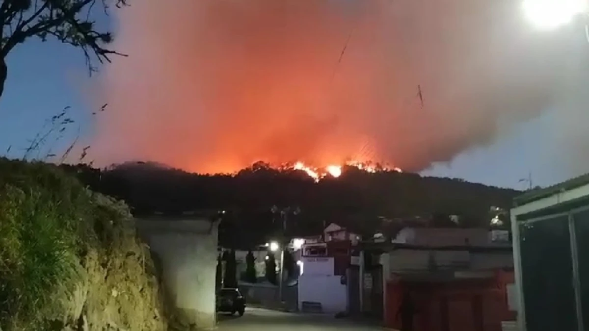¡Precaución! Incendio forestal consume ejido en Ixtacamaxtitlán, suman 16 horas