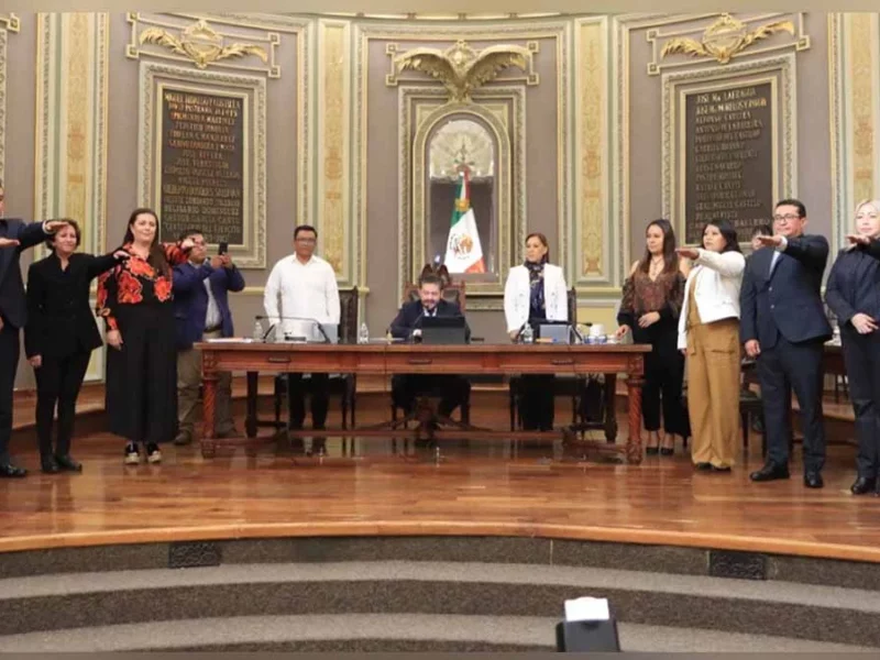 Pavel Gaspar, excoordinador de Armenta y otros llegan a suplir en Congreso de Puebla