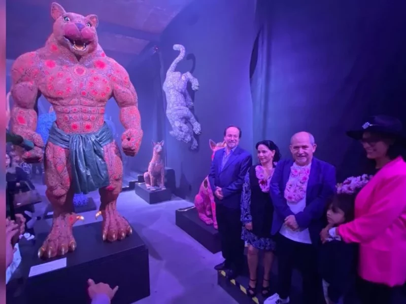 Los majestuosos gigantes de Menchaca brillan en el Museo de Cholula