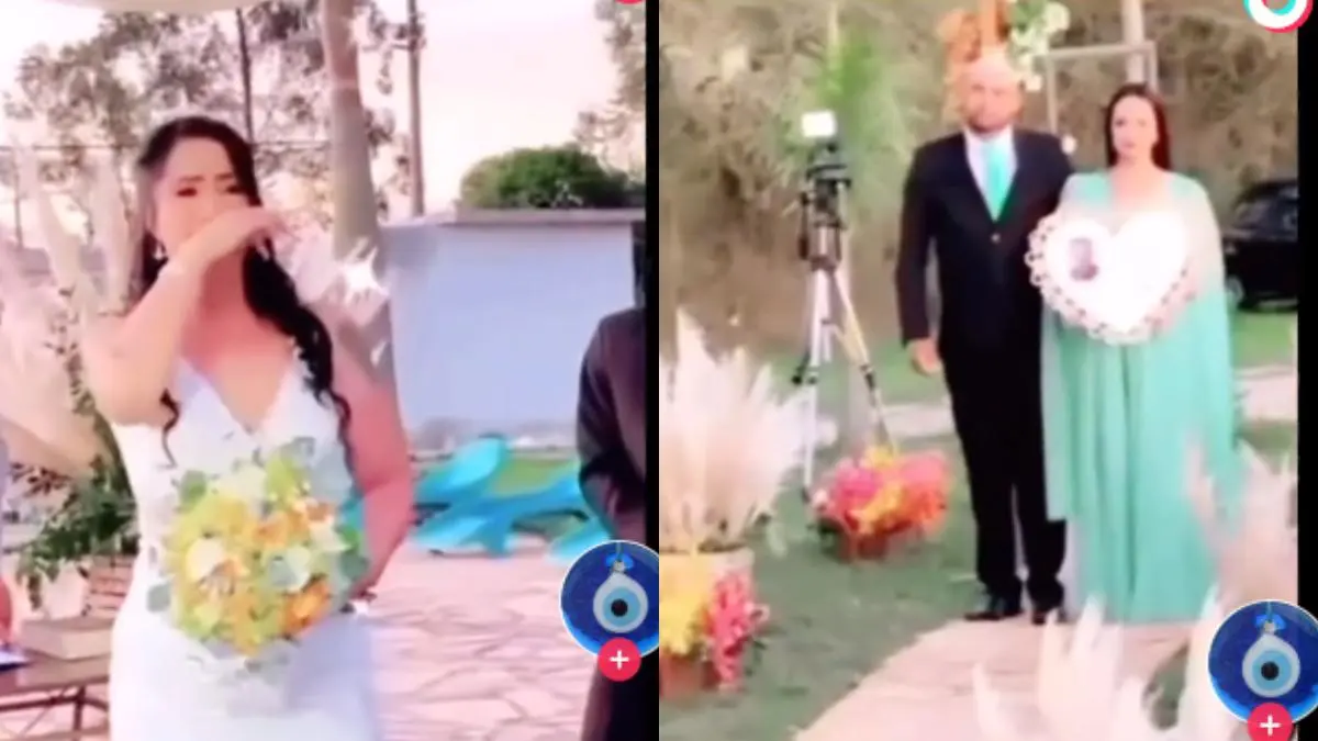 Mujer 'celebra' su boda pero sin el novio, falleció antes de llegar al altar