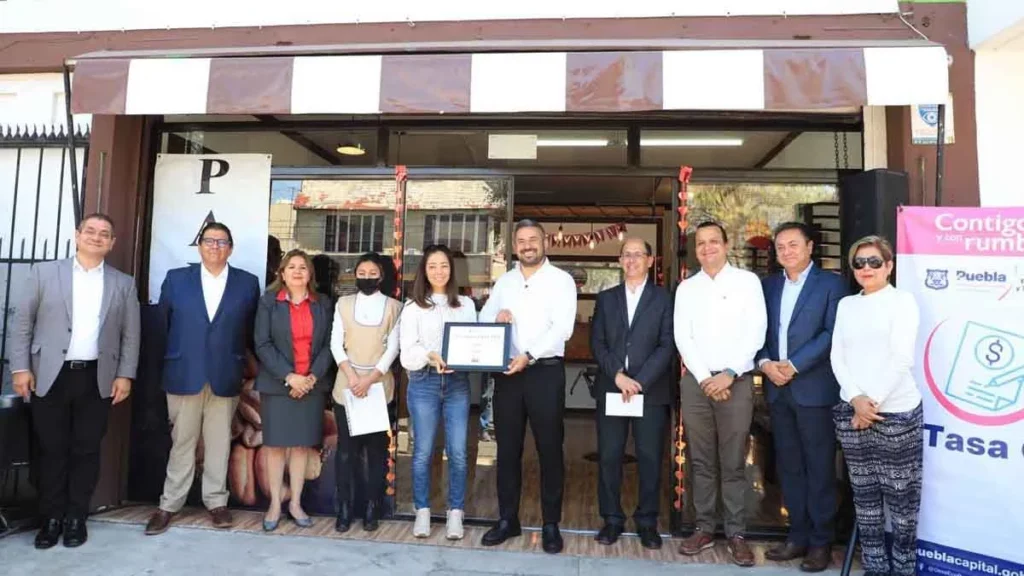Abren tres mil negocios en Puebla capital con programa 'Tasa 0' del ayuntamiento