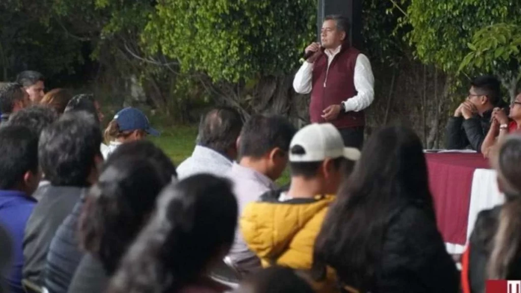 Ray Cuautli intenta dar madruguete en San Andrés Cholula y desmienten que sea el candidato