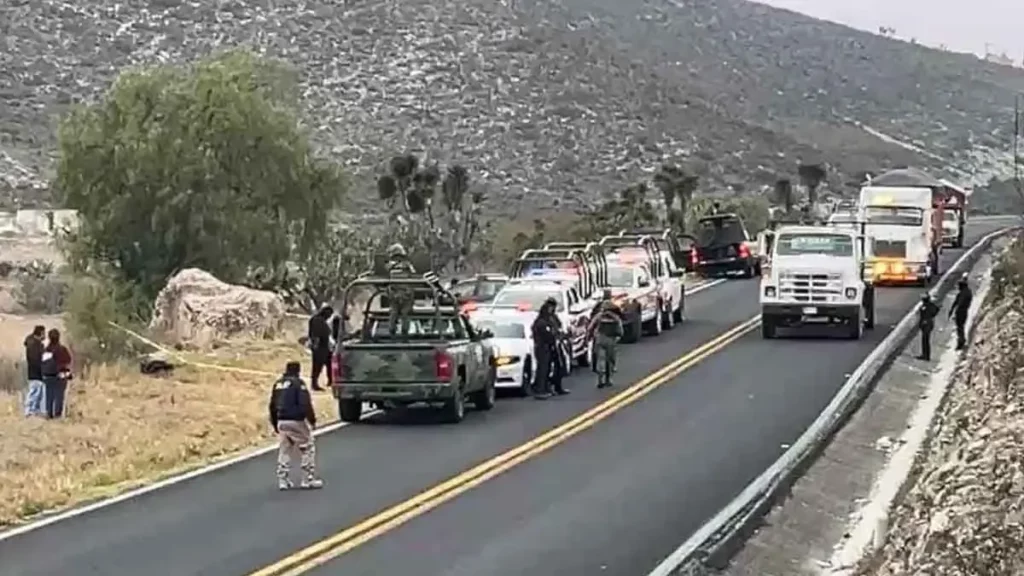 ¡Macabro! Abandonan ocho bolsas con restos humanos en carretera Azumbilla-El Seco