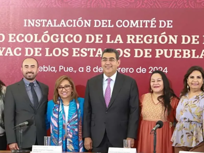 Gobierno de Sergio Salomón y Lorena Cuéllar van por saneamiento del Atoyac