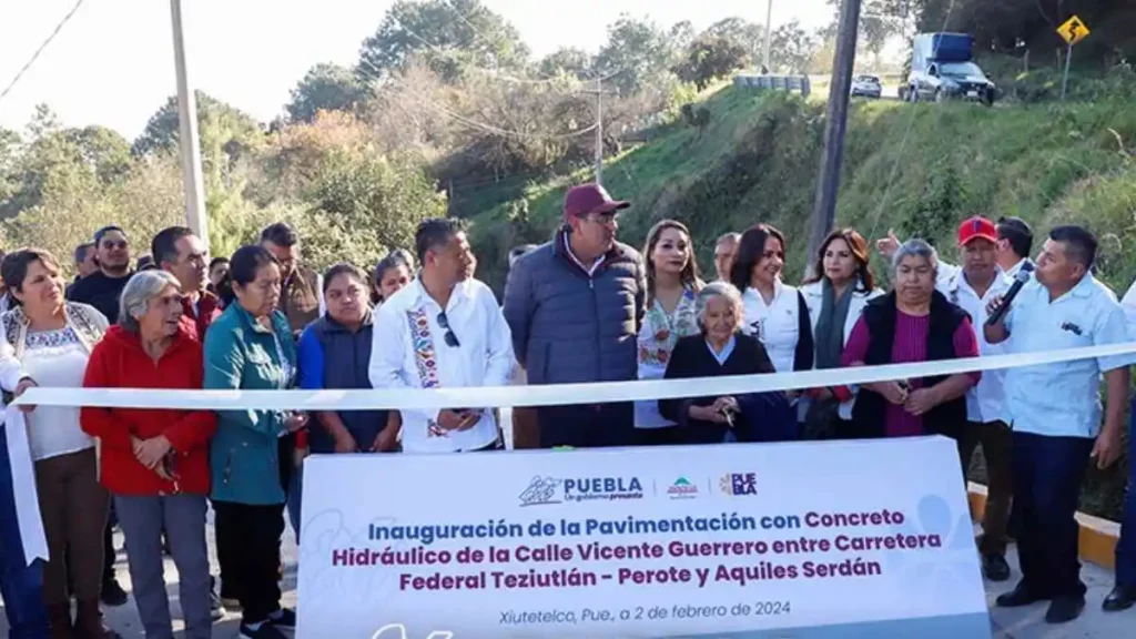 Sergio Salomón inicia obras en primaria de Xiutetelco, invierte 3.5 MDP