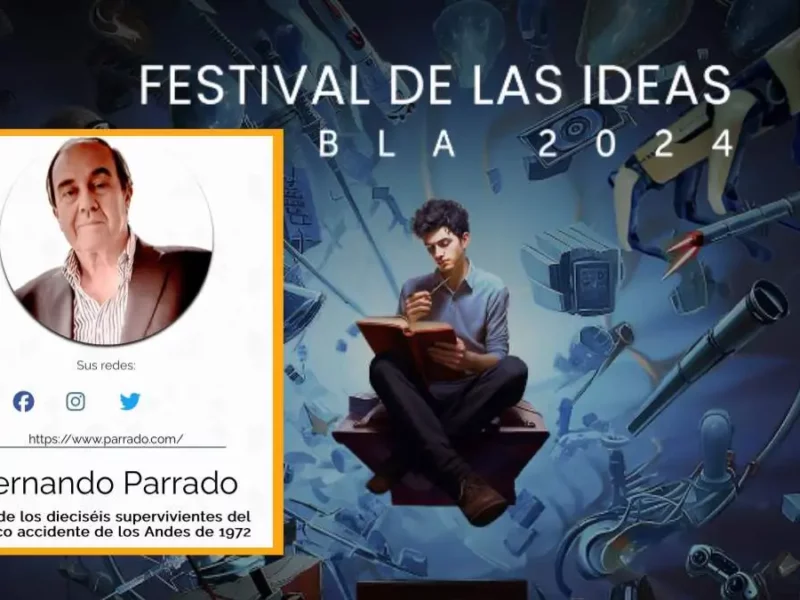 Viene a Puebla 'Nando' Parrado, sobreviviente de los Andes, al Festival de las Ideas