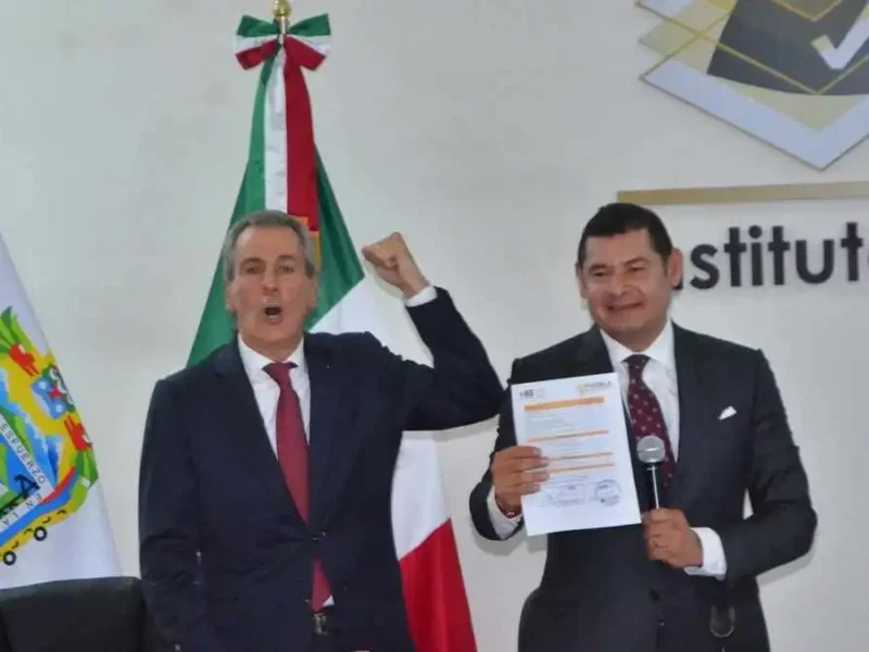 Alejandro Armenta y Pepe Chedraui se registran como candidatos