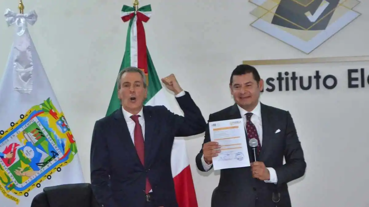 Alejandro Armenta y Pepe Chedraui se registran como candidatos