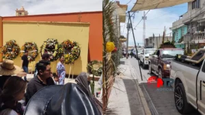 Con música de banda entierran a candidato Morena en Acatzingo