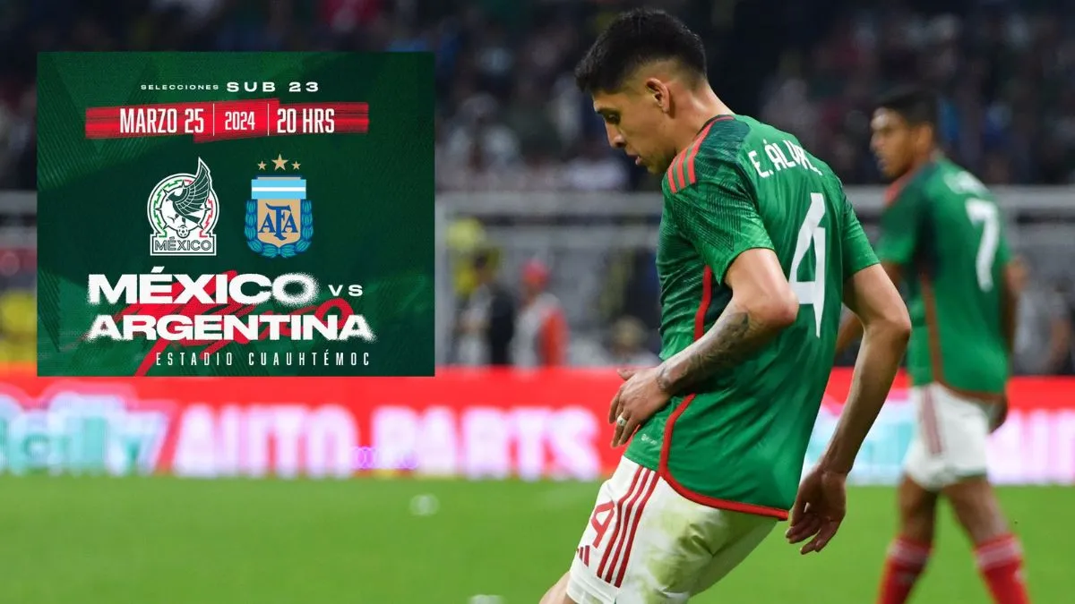México Sub 23 vs. Argentina Cuauhtémoc costos desde 80 pesos