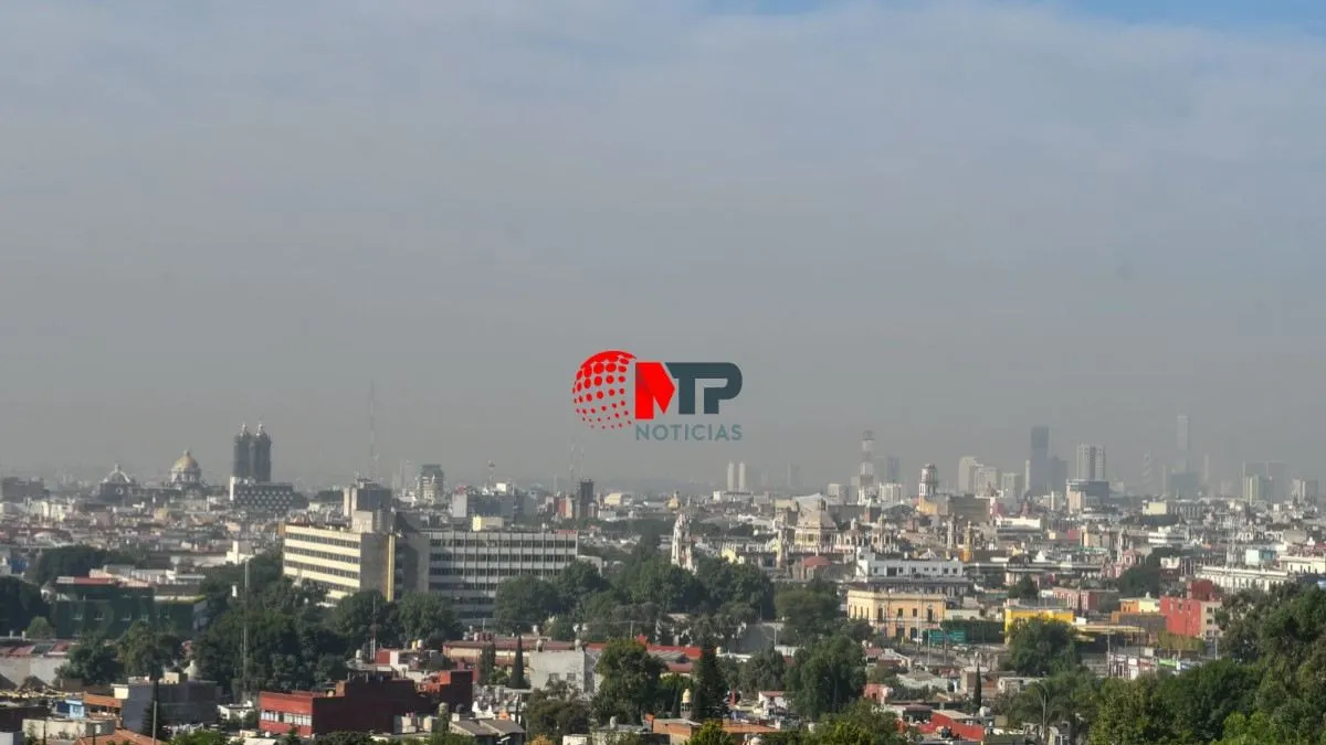 Popocatépetl e incendios forestales provocan calidad del aire no satisfactoria en Puebla