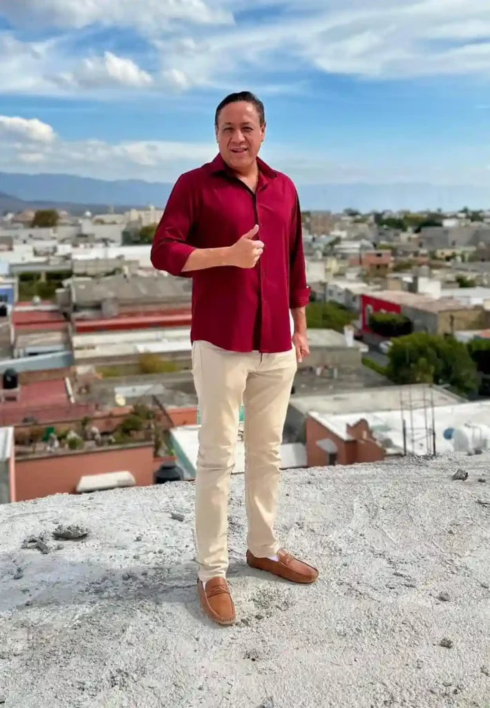 Jaime Barbosa, candidato por 'Fuerza por México' a la presidencia de Tehuacán.