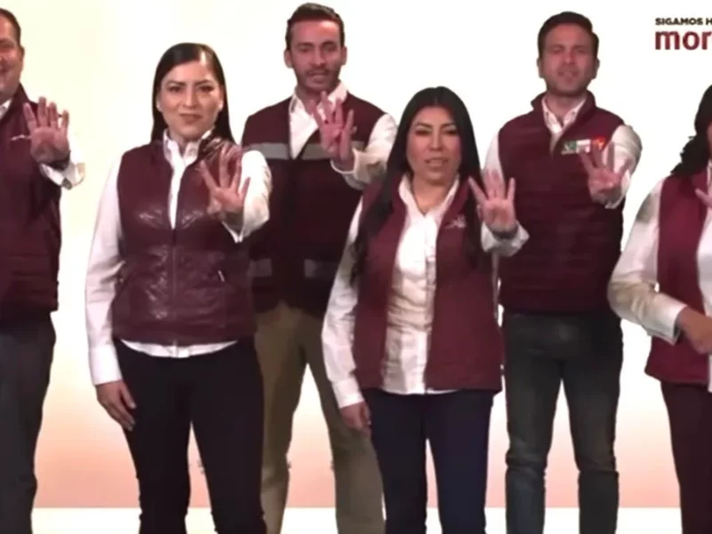 “Echar abajo reformas neoliberales”, así comienzan campaña candidatos de Morena en Puebla