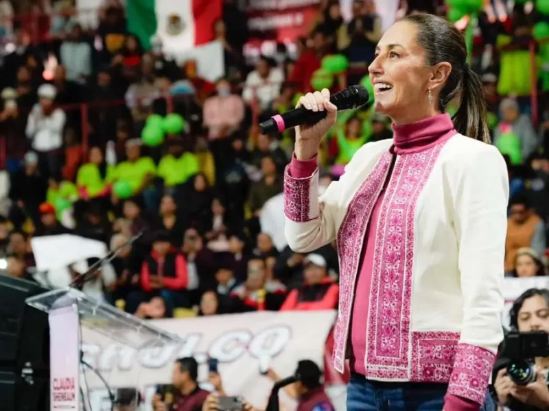 Claudia Sheinbaum viene a Puebla en esta fecha por campaña presidencial