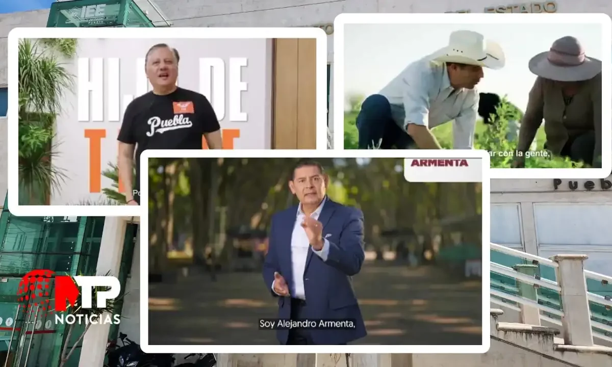Consolidar la 4T, Puebla sin miedo, el hijo de Melquiades: primeros spots de Armenta, Rivera y Morales