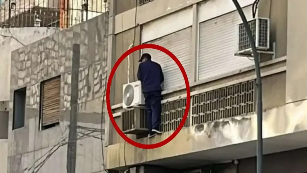 Segundo ladrón que intentó huir por un balcón tras asaltar a abuelita en Argentina