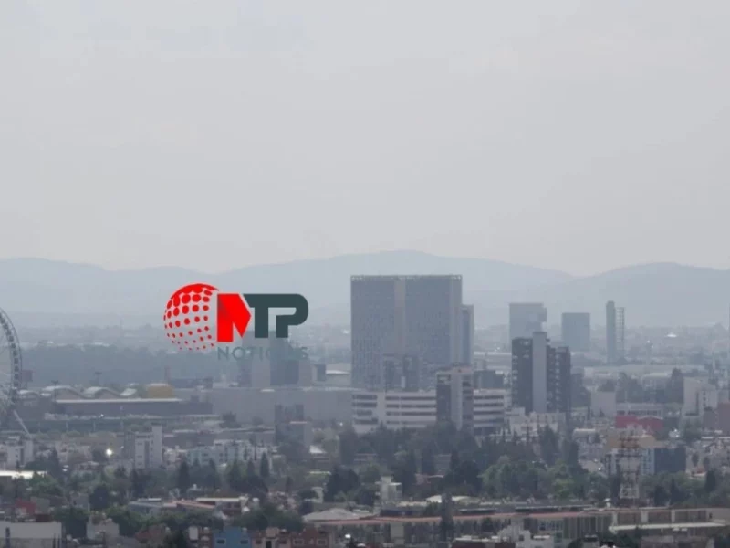 ¡Culpen al Popocatépetl! A punto del 'Hoy No Circula' en Puebla por mala calidad de aire