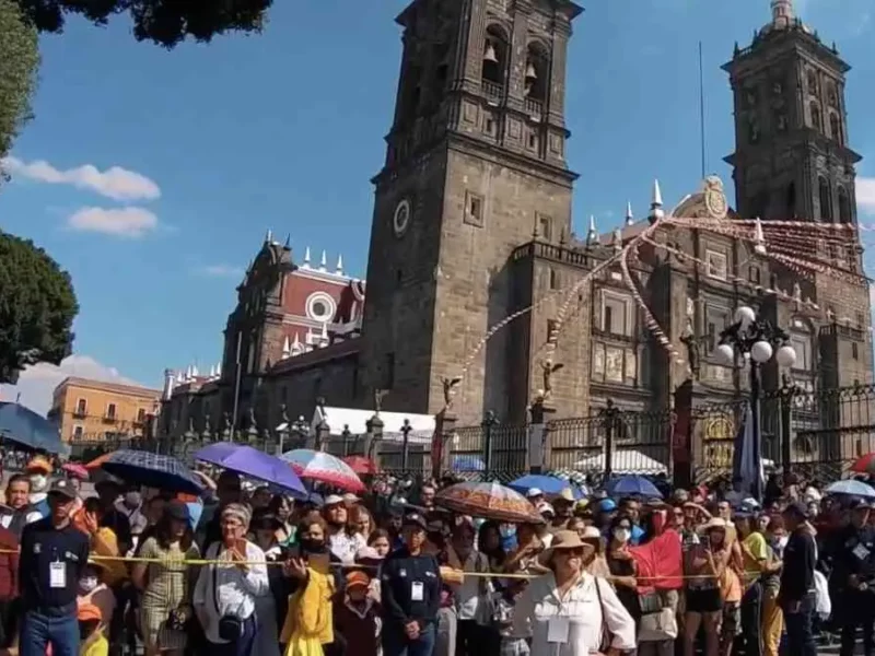 Procesión de Viernes Santo en Puebla: vías alternas por cierre de calles en Centro Histórico