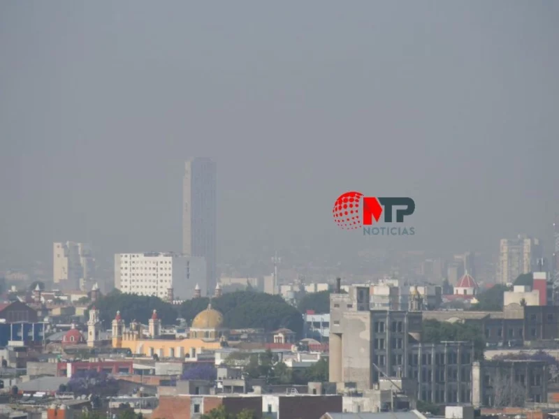 Registran calidad del aire regular en Puebla, se calma el volcán Popocatépetl