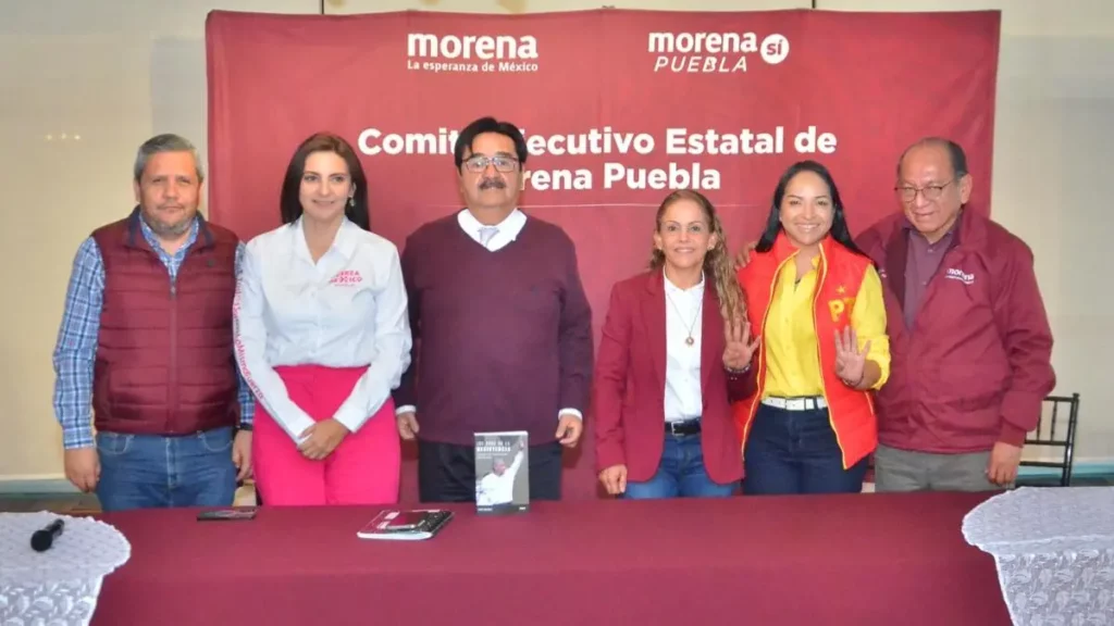 Reparto de candidaturas no es para darle gusto a morenistas: dirigente de Morena Puebla