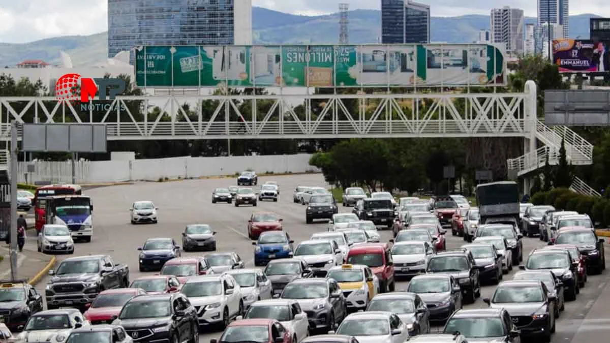 Alerta de caos vial: cerrarán carriles izquierdos en la Vía Atlixcáyotl por obras
