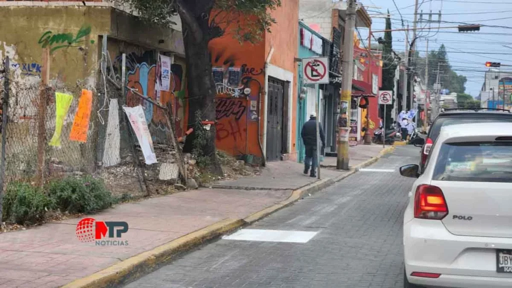 ¿Cambiarán de carril la ciclovía en zona de antros en San Andrés Cholula?