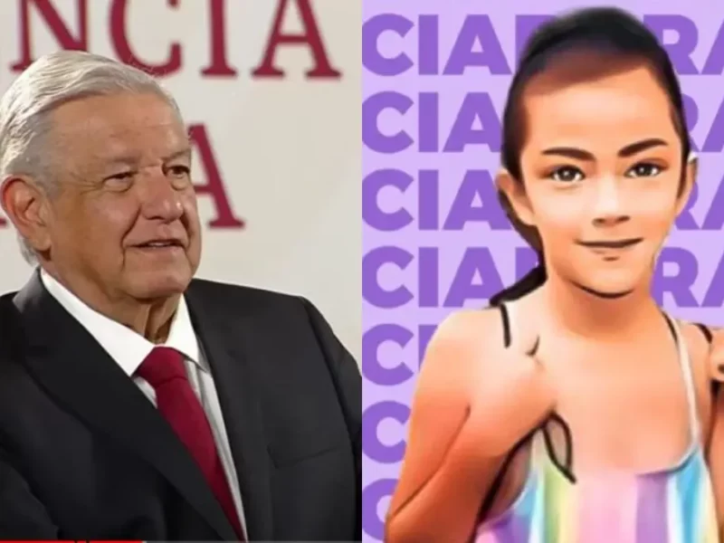 Cinco días después, AMLO lamenta feminicidio de niña Camila