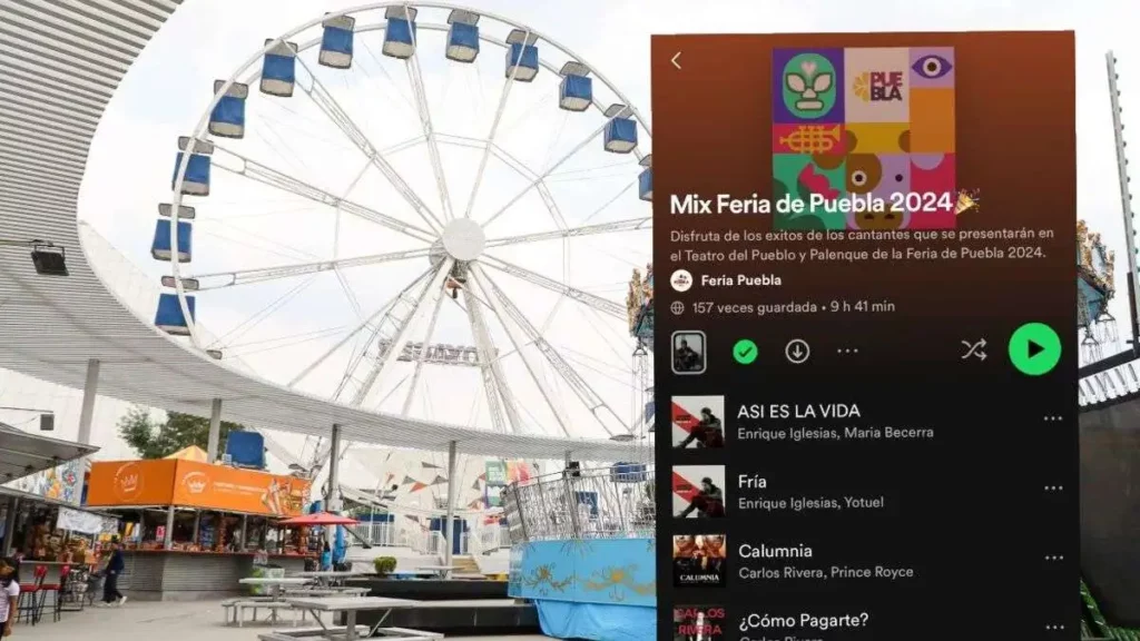 ¡A cantar! Descarga la playlist de la Feria de Puebla, así la encuentras