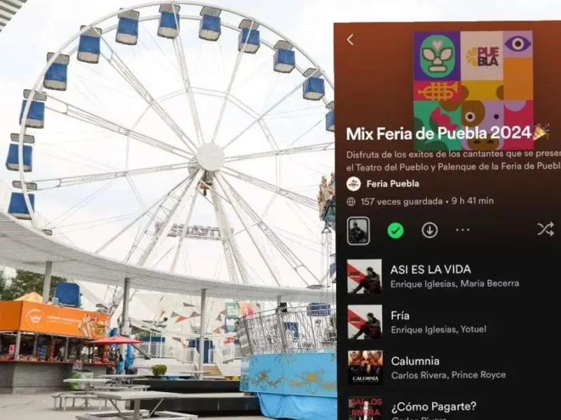 ¡A cantar! Lanzan playlist de la Feria de Puebla en Spotify, así la encuentras