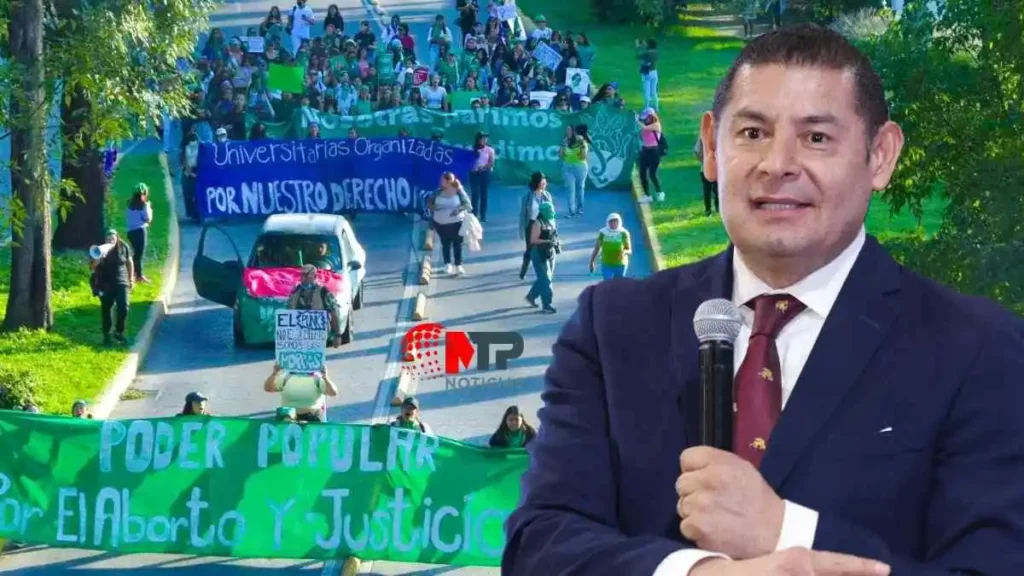 Armenta a favor del aborto en Puebla: “las mujeres tienen derecho a decidir”