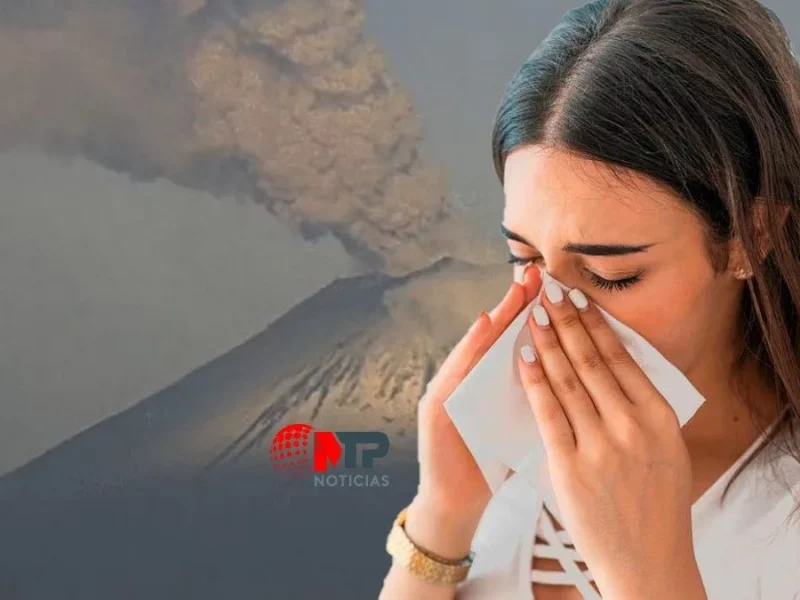 ¿Rinitis alérgica por ceniza volcánica? Atiéndete, estas son las consecuencias