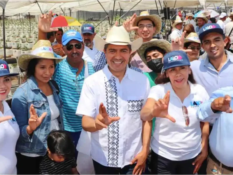 Eduardo Rivera se queja del formato de debate a la gubernatura de Puebla: “hubo mano negra”