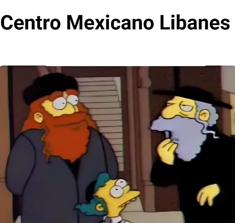Los Simpson Puebla Centro Mexicano Libanés