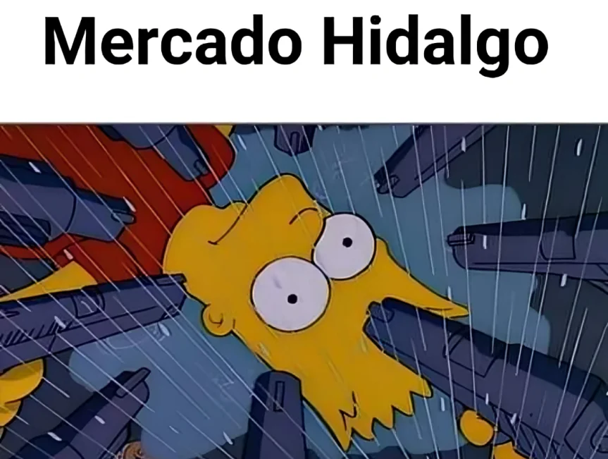 Los Simpson Puebla Mercado Hidalgo