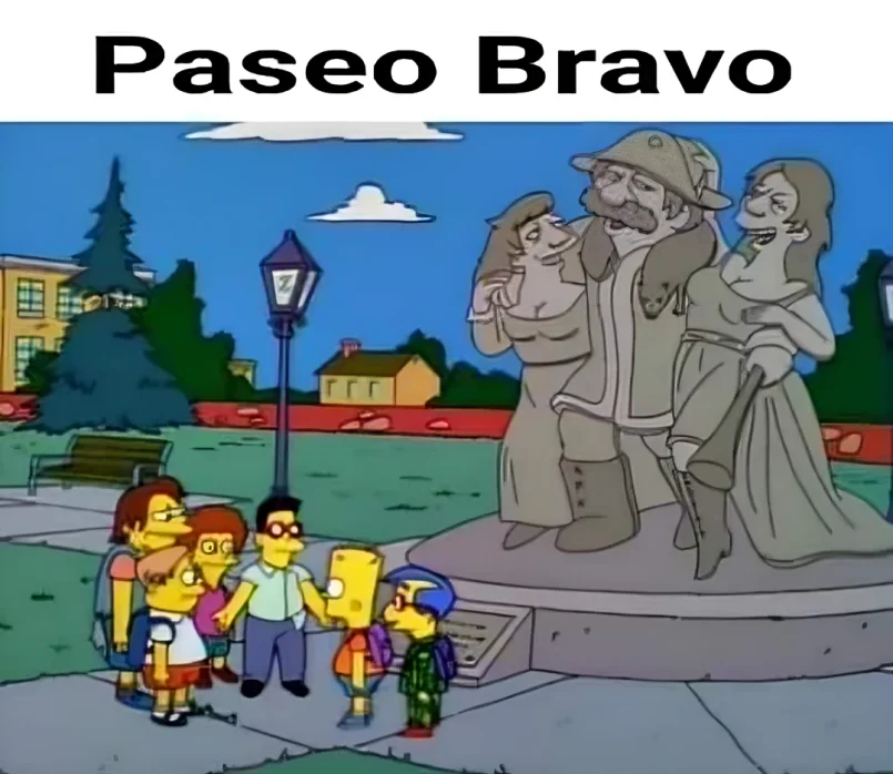 Los Simpson Puebla Paseo Bravo