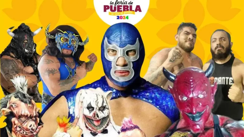 ¿Fan de la lucha libre? Habrá función especial GRATIS en la Feria de Puebla