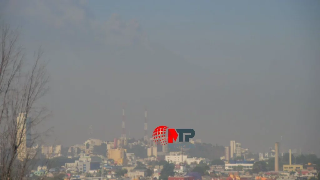 Mala calidad del aire en Puebla, ahora por incendios forestales