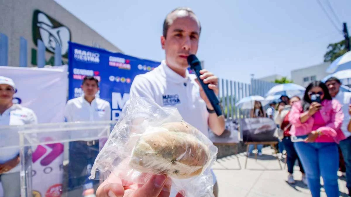 Riestra denunciará al Hospital IMSS La Margarita por dar pan con hongo a pacientes