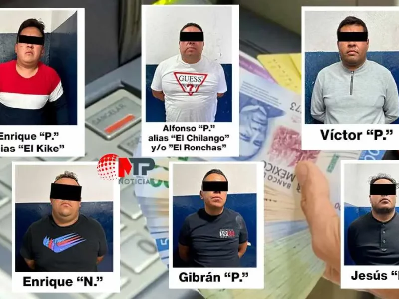 Caen 'Los Chilangos' tras robar 200 mil pesos a un cuentahabiente en Jardines de San Manuel